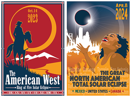 Eclipse Posters by Tyler Nordgren