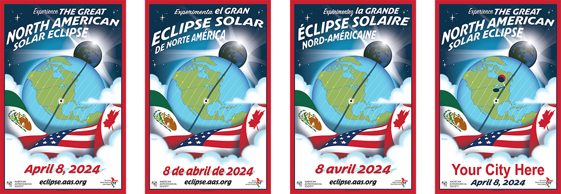 AAS Eclipse Posters by Tyler Nordgren