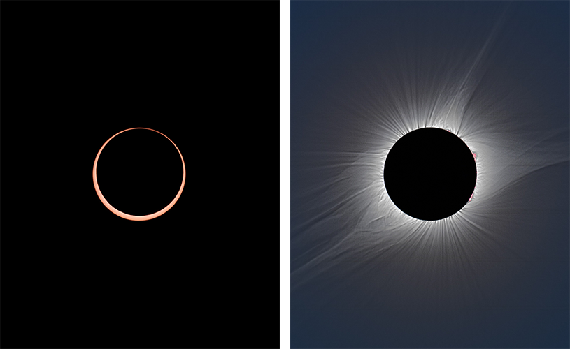 Annular and Total Solar Eclipses