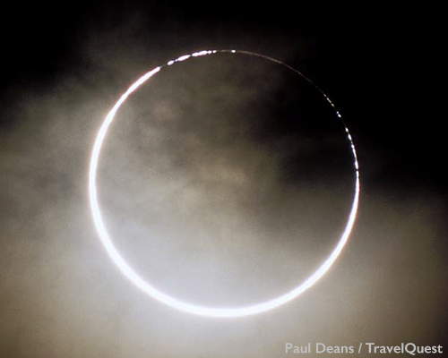 Baily's Beads at Annular Eclipse