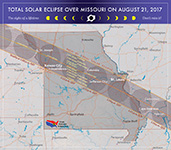 Map of Eclipse in Missouri
