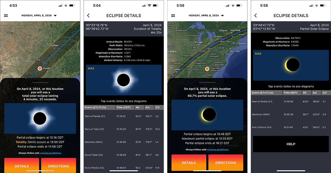 Totality Screen Grabs